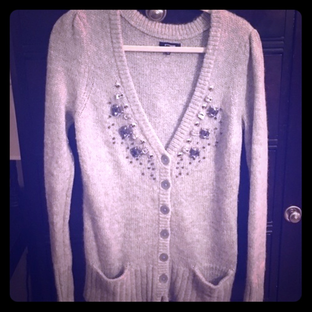EXPRESS grey Cardigan